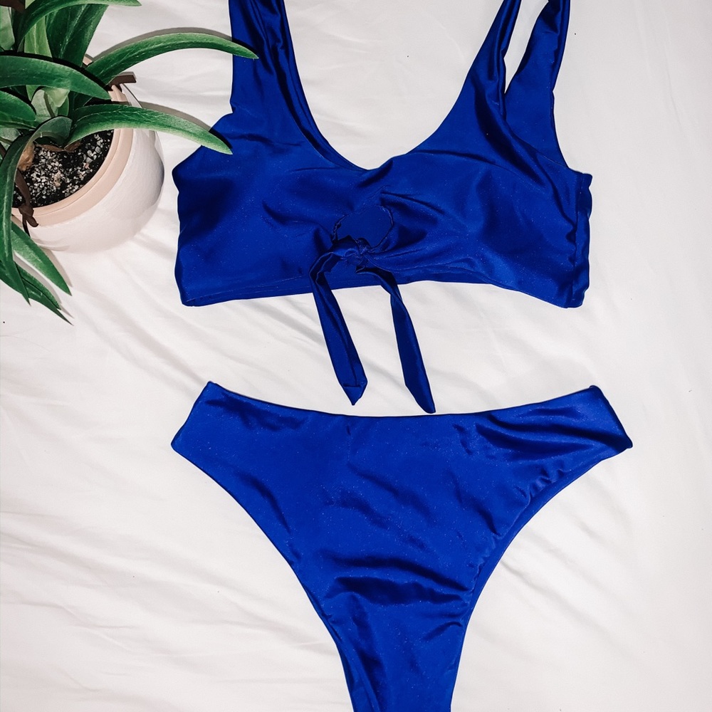 Blue Zaful Bikini Set